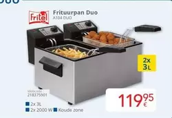 Frituurpan Duo A104 DUO