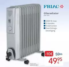Olieradiator OR 1091