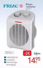 Blaas-radiator VK1017