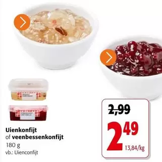 Uienkonfijt of veenbessenkonfijt