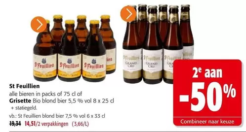 Grisette Bio blond bier