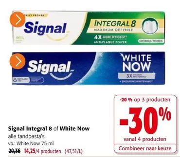 White - Integral 8 or  Now