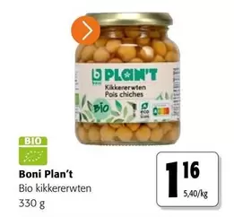 Bio kikkererwten