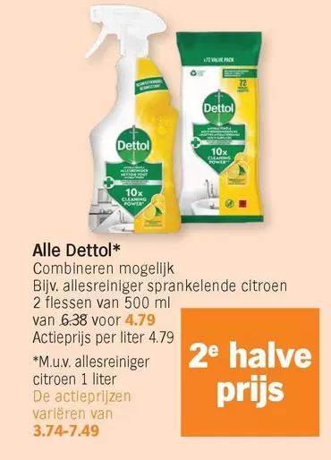 Dettol - Allesreiniger spankelende citroen