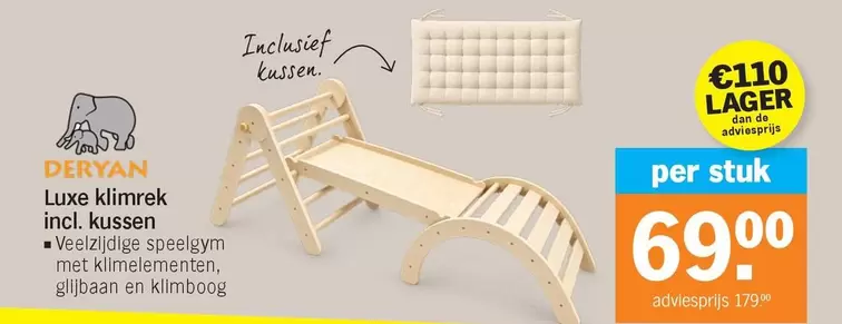 De - Luxe klimrek incl. kussen