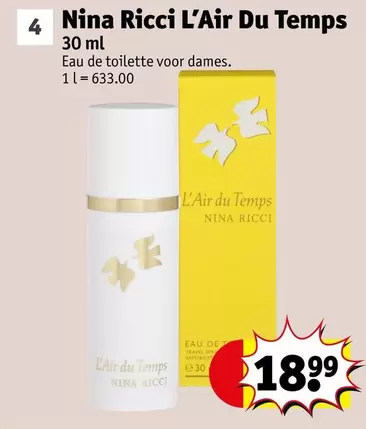De - L'Air Du Temps Eau de toilette