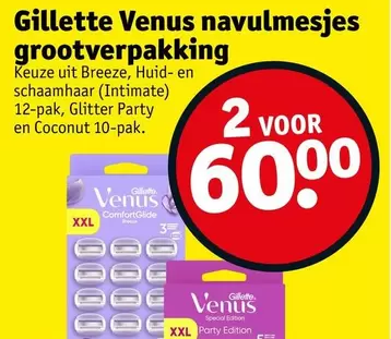 Gillette Venus navulmesjes grootverpakking