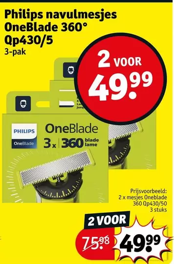Philips - OneBlade 360 Qp430/5