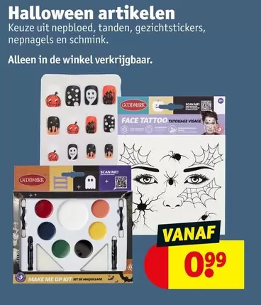 De - Halloween artikelen