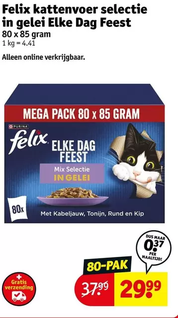 Mega - Kattenvoer Selectie In Gelei
