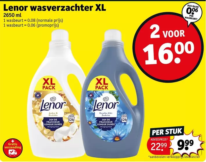 De - Lenor wasverzachter XL