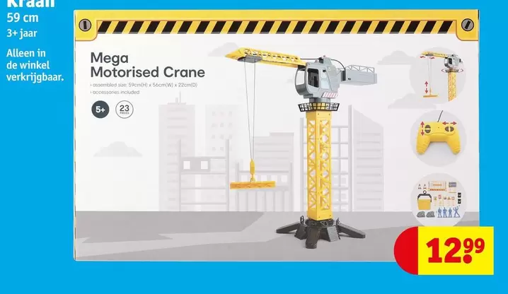 De - Mega Motorised Crane