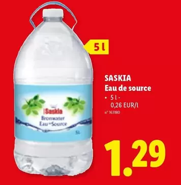 De - Eau de source
