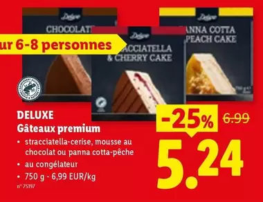 Gâteaux premium