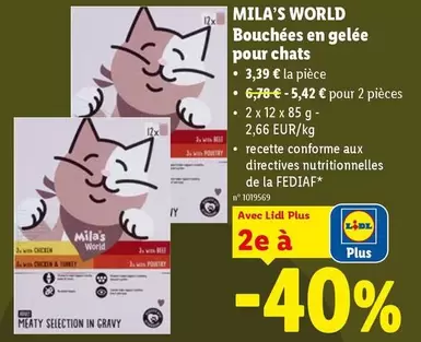 De - Bouchées en gelée pour chats