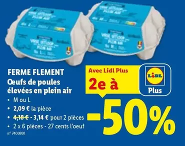 De - Oeufs de poules élevées en plein air