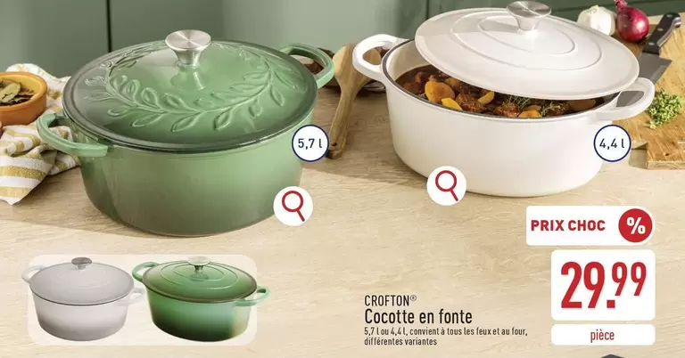 Cocotte en fonte