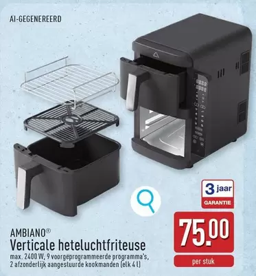 Heteluchtfriteuse