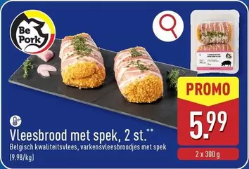 Be - Vleesbrood met spek