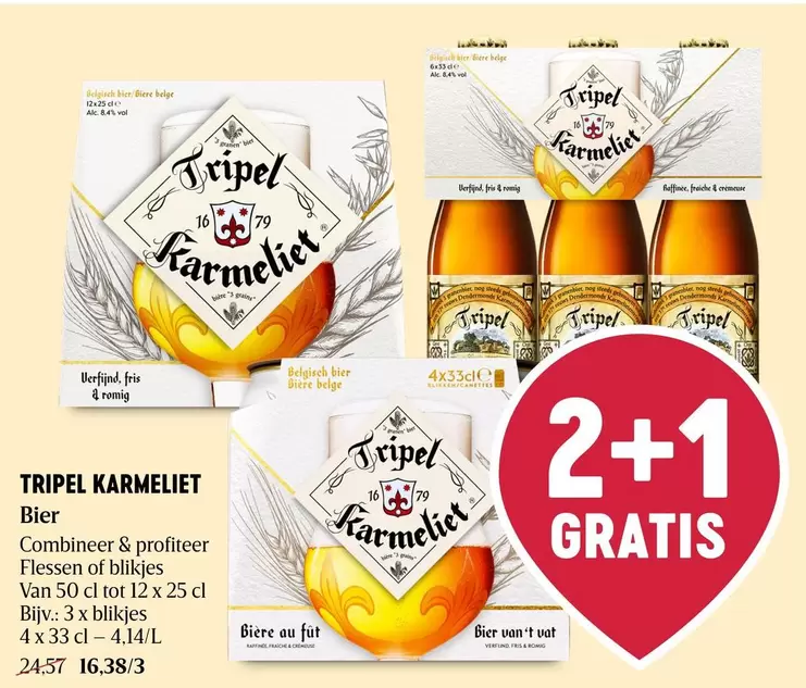 Tripel Karmeliet Bier