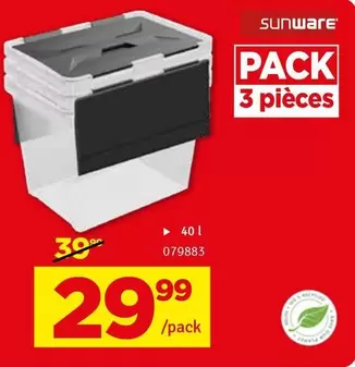 PACK 3 pièces