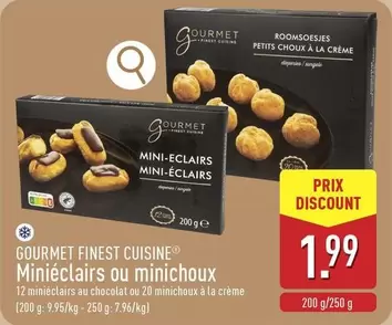 Miniéclairs ou minichoux