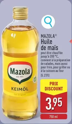 De - Huile de maïs