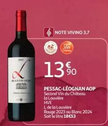 De - L de la Louvière Rouge 2023 ou Blanc 2024