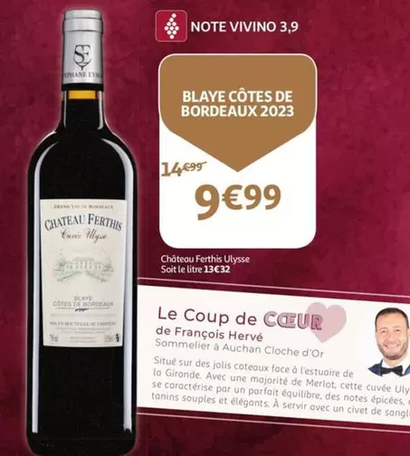 De - BLAYE CÔTES DE BORDEAUX 2023