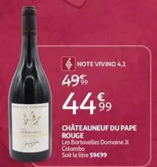 CHÂTEAUNEUF DU PAPE ROUGE