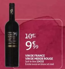 De - VIN DE MERDE ROUGE