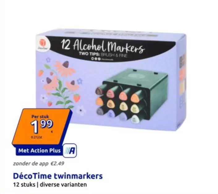 De - 12 Alcohol Markers