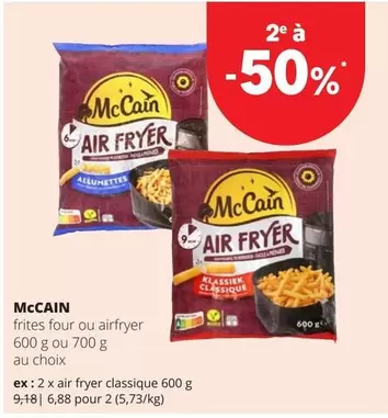 Frites four ou airfryer