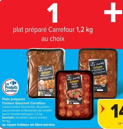 De - plat préparé