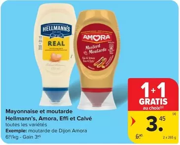 Real - Mayonnaise et Moutarde