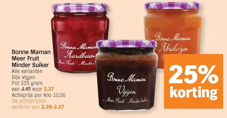 De - Meer Fruit Minder Suiker