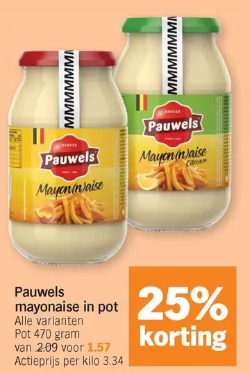 Citroën - Mayonaise in pot