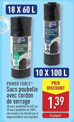 De - Sacs poubelle avec cordon de serrage