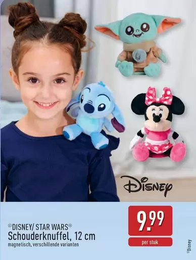 Disney - Schouderknuffel, 12 cm