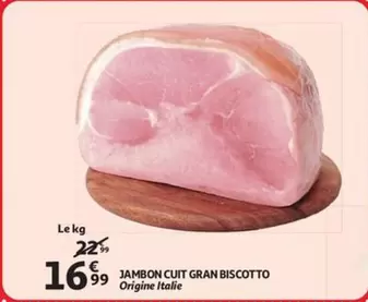 JAMBON CUIT GRAN BISCOTTO