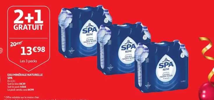 Cher - Eau minérale naturelle SPA