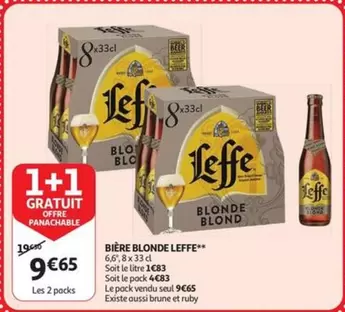 BIÈRE BLONDE