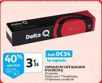Delta - CAPSULES DE CAFÉ