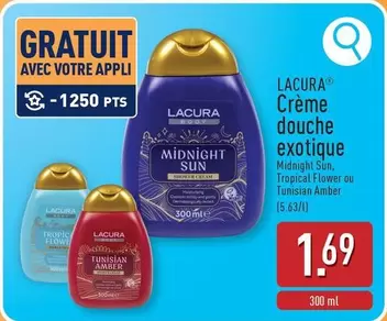 Crème douche exotique