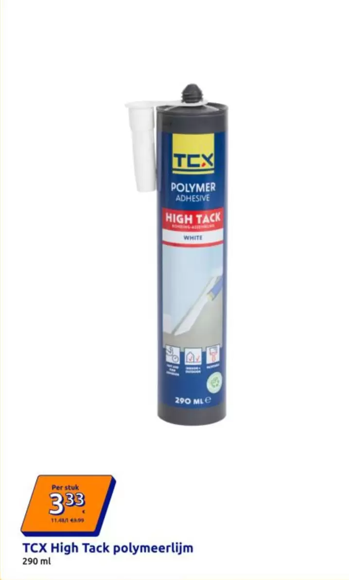 White - TCX High Tack polymeerlijm