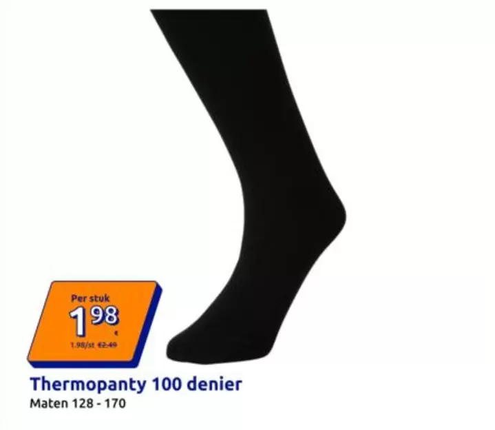 Thermopanty 100 denier