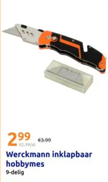 Inklapbaar Hobbymes