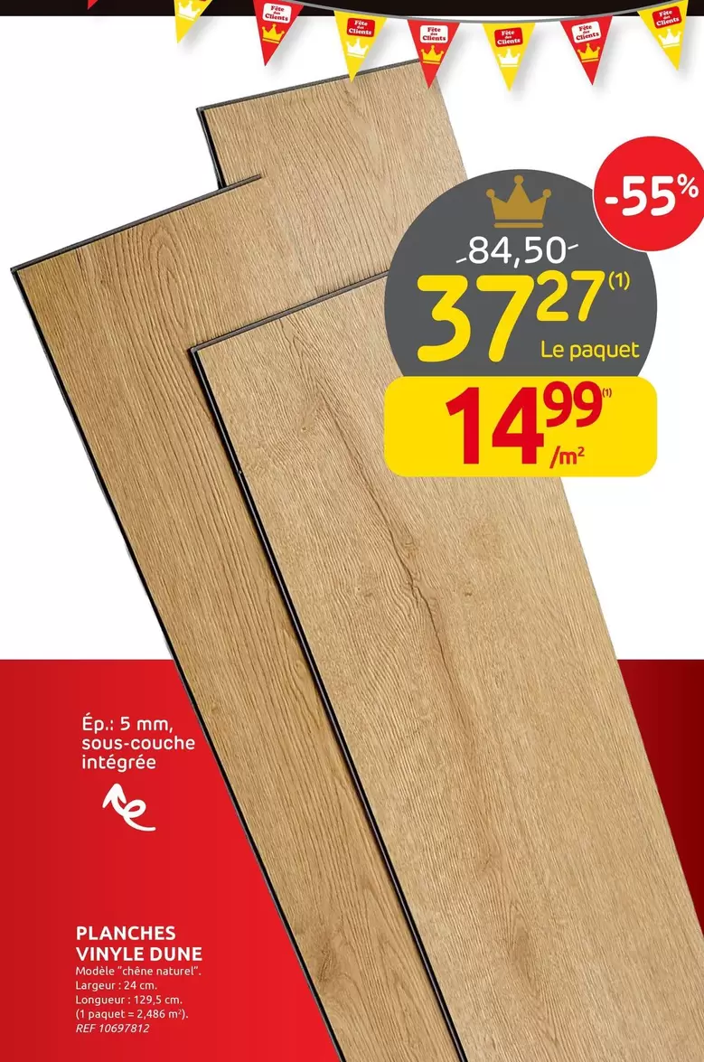 PLANCHES VINYLE DUNE