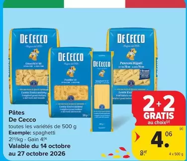 De - Pâtes