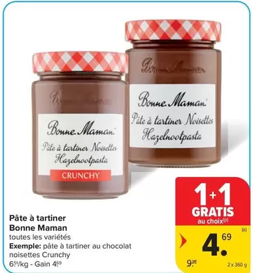 P	a 	a tartiner